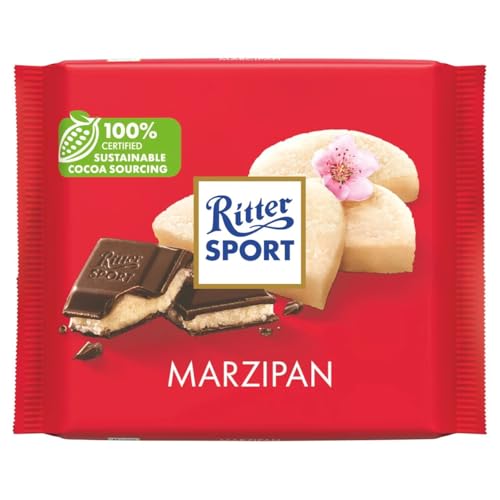 RITTER SPORT Tablette Chocolat 100 g MARZIPAN - Épicerie Amazon France à 1.99€
