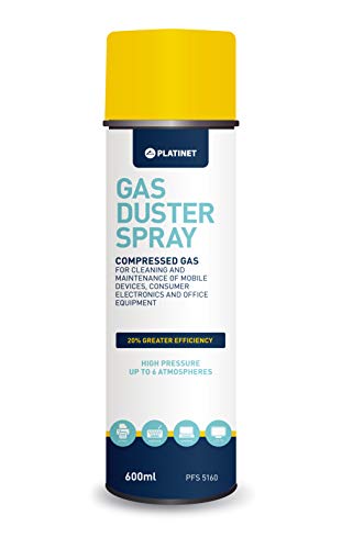 PLATINET Bombe Dépoussièrante Multi-Usage PFS5160-600ml - Sports & Fitness Amazon France à 4.67€