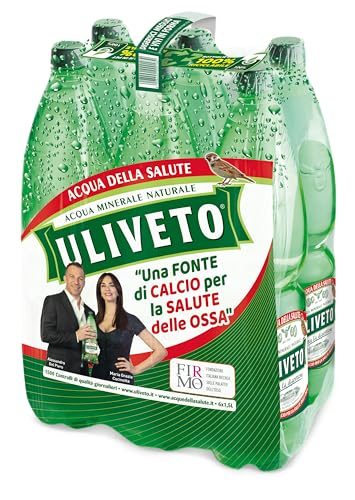 Uliveto, Acqua Minerale Naturale - 6 Bottiglie da 1.5 Litri - Maison & Cuisine Amazon Espagne à 3.39€