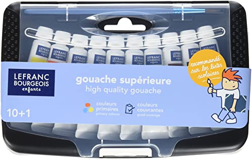 Lefranc Bourgeois Gouache en Tubos, Set Multicolor, 10... - Loisirs Créatifs Amazon Espagne à 6.09€