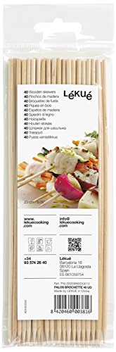 Lékué PAL00009MADU012 Lot de 40 Pics pour Mini Brochettes... - Maison & Cuisine en promo à 1.50€