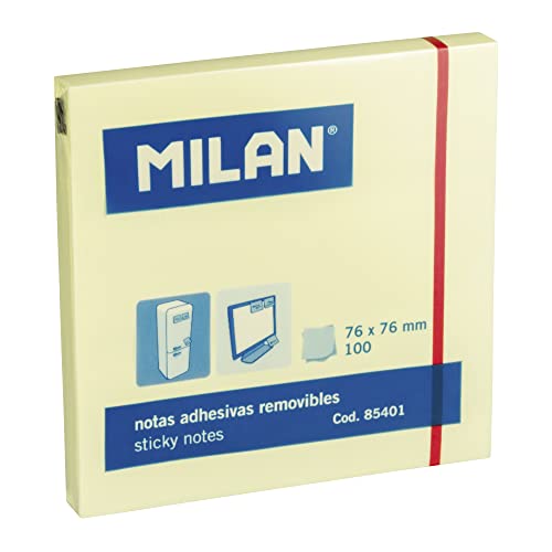 Notas adhesivas removibles 76x76mm. 100 hojas - Amazon Espagne à 0.51€