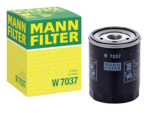 MANN-FILTER W 7037 Oil Filter - for Cars + Transporters - Auto & Moto Amazon Royaume-Uni à 10.62€