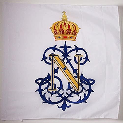 AZ FLAG - Imperial Monogram of Napoleon III Flag - 3x3 Ft... - High-Tech & Électronique Amazon Royaume-Uni à 3.69€