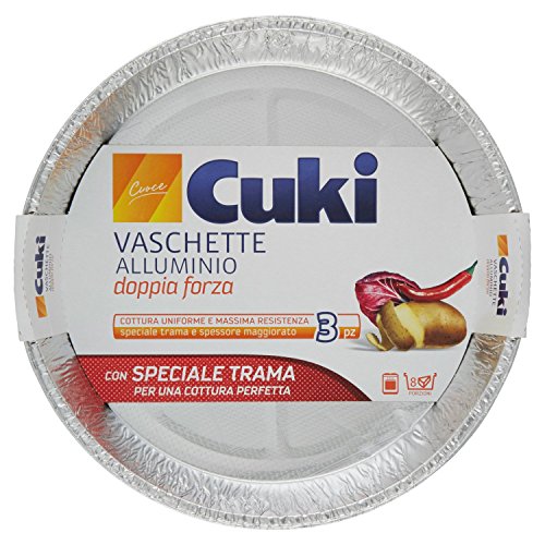 Cuki - Vaschette Alluminio, Doppia Forza, Piã¹ Consistenza... - Épicerie Amazon Italie à 1.38€