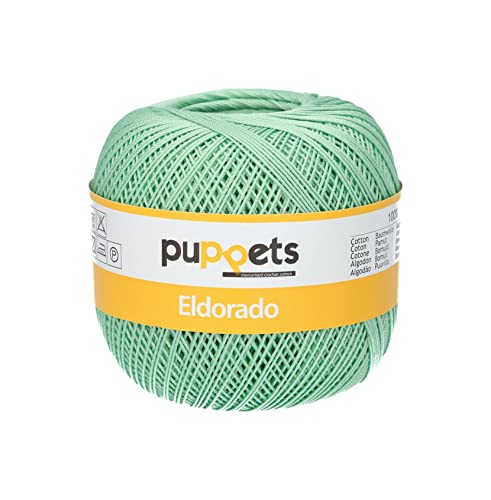 Puppets Hilo para Ganchillo, Algodón, 7518, verde - Jouets & Jeux Amazon Espagne à 5.52€