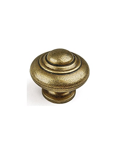 Möbelknopf OVAL Metall 30 mm Leder alten - Maison & Cuisine Amazon Allemagne à 2.63€