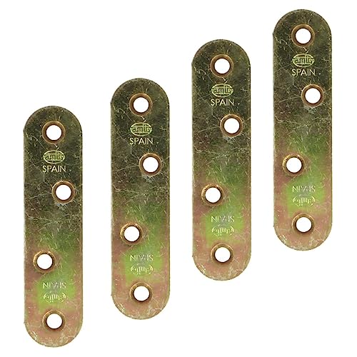 AMIG - 1019 | Plaque 2 | 80 x 19 x 2 mm | Acier | Bichromaté - Nouvelle promo Amazon à 3.64€