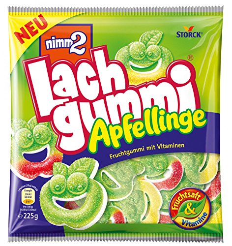 Storck – Gominolas en forma de manzanas sonrientes, 225 g - Épicerie en promo à 1.85€