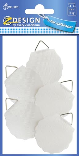 Avery Zweckform 3731 Lot de 5 autocollants Blanc bis 1,2 kg - Auto & Moto en promo à 4.67€