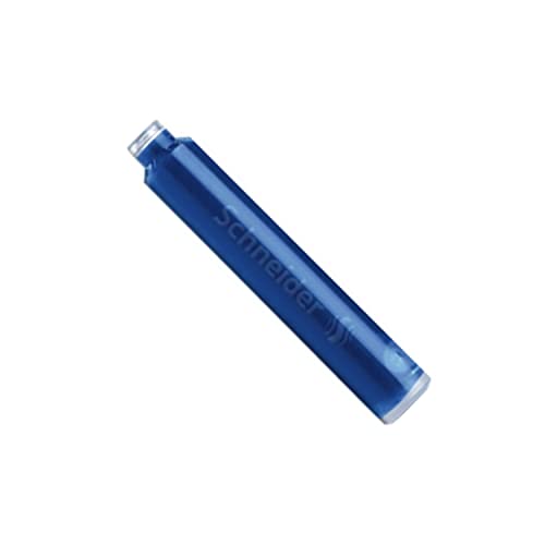 SCHNEIDER stylos cartouches standard bleues pour stylos... - Fournitures Bureau Amazon France à 2.72€