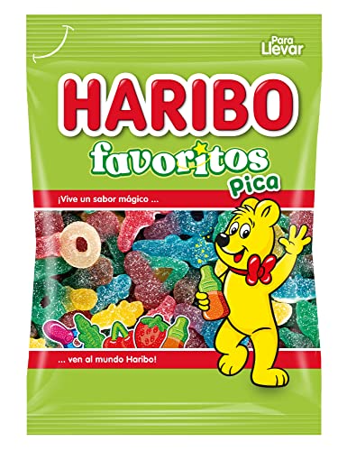 Haribo - Favoritos - Caramelos de Goma Pica Sour - 90g - High-Tech & Électronique Amazon Espagne à 4.61€