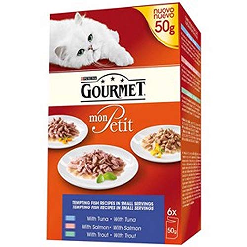 Purina Gourmet Mon Petit with Tuna Salmon and Trout Adult... - Animalerie Amazon Royaume-Uni à 1.85€