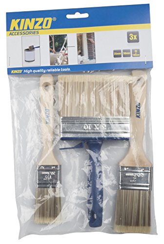 Kinzo 54694 Pinceau 3 pièces - Bricolage & Outils Amazon France à 14.19€