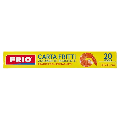 Frio - Carta friti, Assorbente e Resistente - 20 fogli - Auto & Moto Amazon Italie à 1.65€