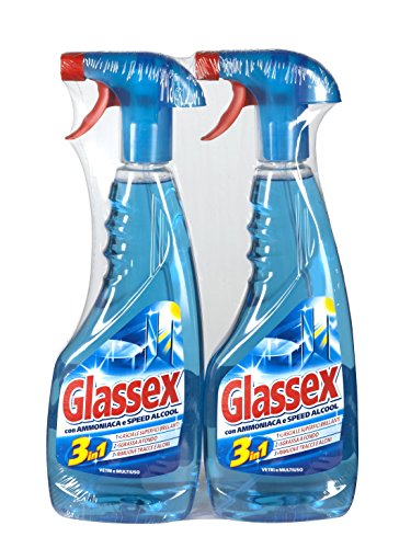 Glassex Nettoyant pour vitres Ammoniaca - Sports & Fitness Amazon France à 3.51€