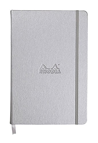 RHODIA 118607C - Carnet Rigide Webnotebook Argent - A5 14 x... - Sports & Fitness en promo à 11.59€