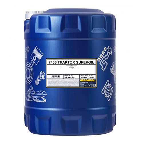 MANNOL MN7406-10 Tractor Superoil API CD MOTOR OIL, 10 L - Auto & Moto Amazon Royaume-Uni à 32.78€
