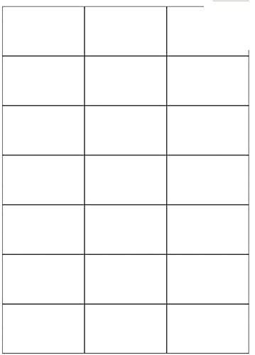 210 Etiketten / 10 Blatt DIN A4 / Größe: 70x42,4 - Amazon Allemagne à 1.19€