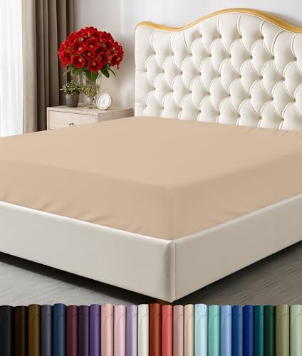 Utopia Bedding Full Fitted Sheet - Bottom Sheet - Deep... - Home & Kitchen Amazon UK à 10.58€