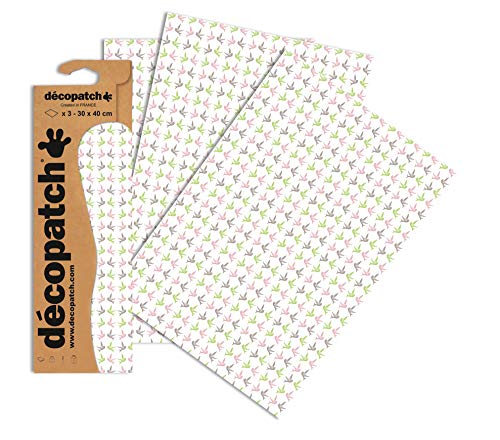 Décopatch C685O -Une pochette de 3 feuilles de papier extra... - Auto & Moto en promo à 3.59€