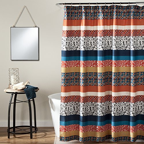 Lush Decor Bohemian 72 ' X 1 Shower Curtain Fabric Bathroom... - Sports & Fitness Amazon Royaume-Uni à 8.25€