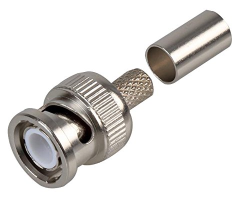 PRO SIGNAL RW1-003 B ZINC 75 ohm BNC Crimp Plug, Zinc... - High-Tech & Électronique Amazon Royaume-Uni à 1.49€