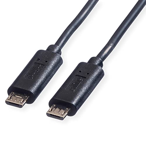 ROLINE Cable de Cargador USB 2.0, Micro b - Micro b... - High-Tech & Électronique Amazon Espagne à 9.88€