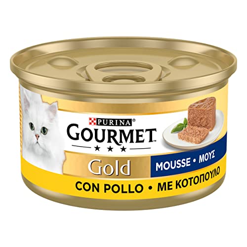 Gourmet Gold Mousse con Pollo Delicato 85g - 1 Pezzo - Animalerie en promo à 0.64€
