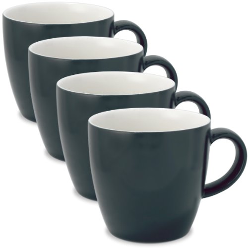 FORLIFE Uni Tea/Coffee Cup with Handle (Set of 4), 11 oz.... - Maison & Cuisine Amazon Espagne à 64.46€