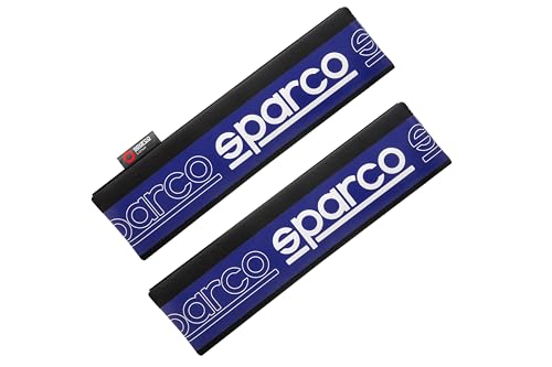SPARCO Jeu de 2 Patins de Ceinture New SPC Noir/Bleu... - High-Tech & Électronique en promo à 16.78€