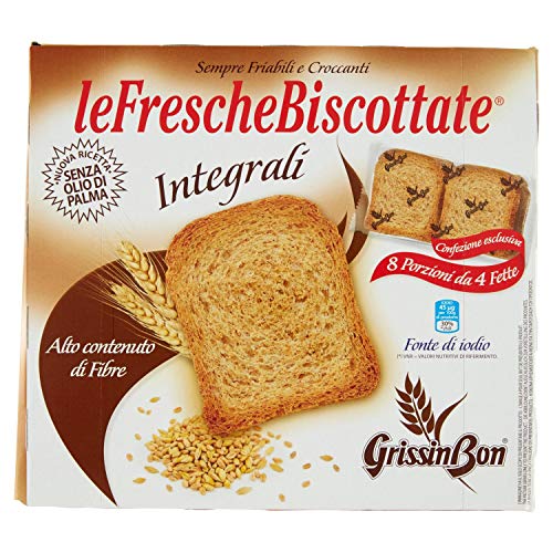 Le Fresche Biscottate Integrale, 250g - Épicerie Amazon Italie à 1.31€