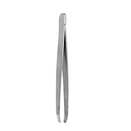 Stainless Steel Eyebrow Tweezer Clipper Slanted Tip - Bricolage & Outils Amazon Royaume-Uni à 1.09€