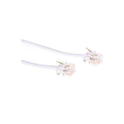 MicroConnect - Telefonkabel - RJ-11 (M) bis RJ-11 (M) - 1 m... - Amazon Germany à 10.07€