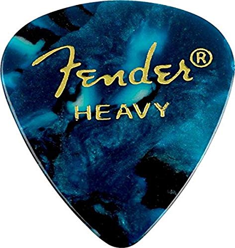 Fender 351 Médiators Lourds Ocean Turq Gross - Musique & Instruments Amazon France à 16.08€