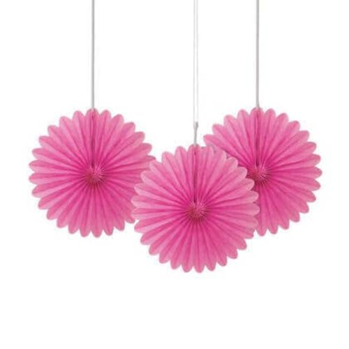 Unique Party 63256 - Mini Ventaglio in Carta Velina Rosa... - Auto & Motorcycle Amazon Italy à 2.29€