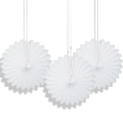 Unique Party 63261 - Mini Ventaglio in Carta Velina Bianchi... - Auto & Moto Amazon Italie à 2.29€