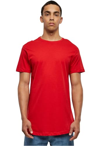 Urban Classics Shaped Long Tee, Camiseta Hombre, Rojo (Fire... - Jouets & Jeux en promo à 8.04€