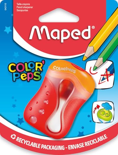 Maped Temperamatite Color'Peps 2 Fori In Blister - High-Tech & Électronique en promo à 3.59€