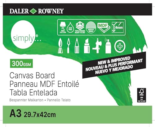 DALER-ROWNEY Simply Malkarton DIN A3 (29,7 x 42 cm)... - Maison & Cuisine Amazon Allemagne à 4.05€
