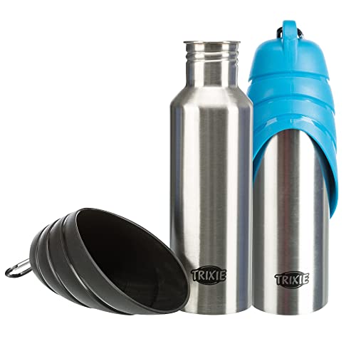 Trixie Gourde avec Écuelle Acier Inoxydable/Plastique 750... - Bricolage & Outils Amazon France à 11.25€