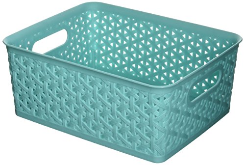 Whitmor 6597–5656 Résine Forme Tote, Petite, Turquoise... en promo à 8,85€ (-52%) sur Amazon FR