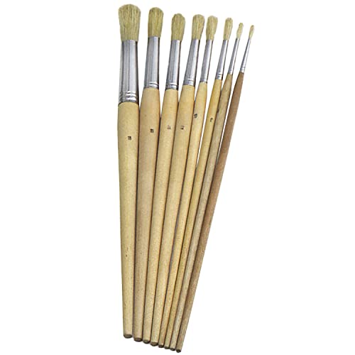 Wolfpack 12012655 Size-1 Pig-Bristle Round Brush - White - Maison & Cuisine Amazon Allemagne à 5.61€