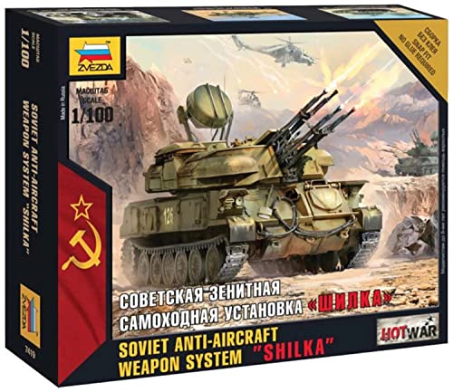 Zvezda 500787419–1/100 Anti Aircraft soviétique Arme Chilka - Jouets & Jeux Amazon France à 11.58€