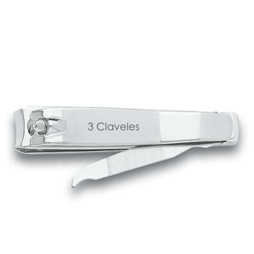 3 Claveles 12418 - Nagelschneider mit Feile, 6 cm - DIY & Tools Amazon Germany à 2.90€