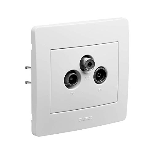 Switchgear Main Valve Range DIAM2 Flexible TV/FM/SAT White - High-Tech & Électronique Amazon Royaume-Uni à 8.49€