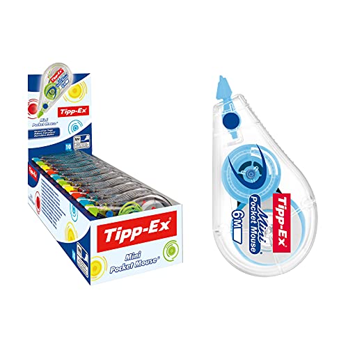 BIC Tipp-Ex Mini Pocket Mouse Cinta Correctora, 6 m x 5 mm... - High-Tech & Électronique Amazon Espagne à 9.87€
