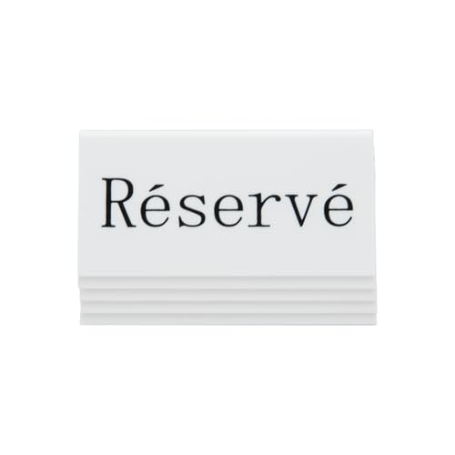 SECURIT - Set da 5 Segnatavolo Riservato - Per Caffè... - Amazon Italy à 12.25€