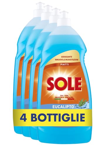 Sole Detersivo Piatti a Mano Eucalipto, Formula Sgrassante... - Bébé & Puériculture Amazon Italie à 4.74€