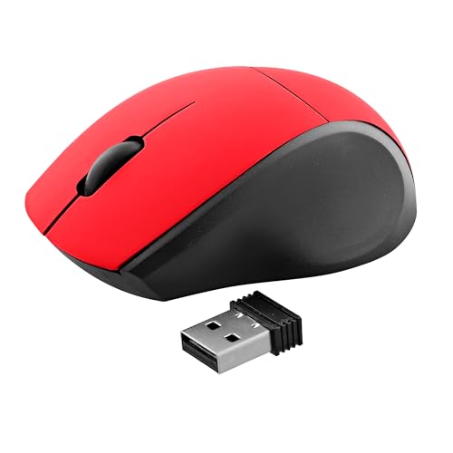 T’NB Ratón Óptico Inalámbrico Rojo - Ultra Compacto, Ideal... - High-Tech & Électronique Amazon Espagne à 8.07€